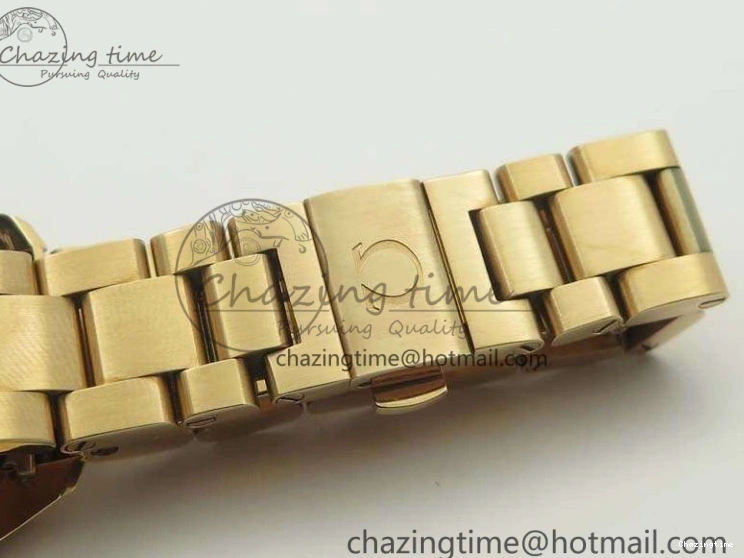 0317 Timeless Aqua Terra Ladies 35mm RG V6F Best Edition White MOP Dial On RG Bracelet A 8102